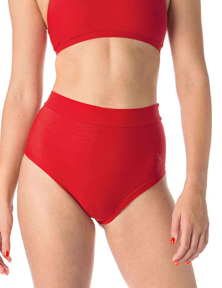 Scrunch bum pole shorts, high waist fit – Lola-13
