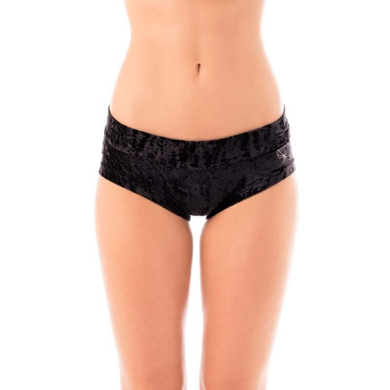 Velvet booty shorts