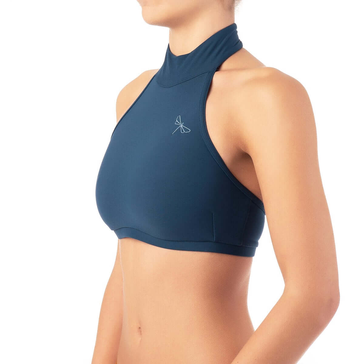 Halter neck sports bra - Lisette-1